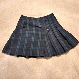 Royal Park Vintage Uniform Pleated Plaid Tennis Skirt